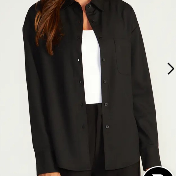 Women’s BYLT Relaxed Button Down Shirt - Picture 5 of 8